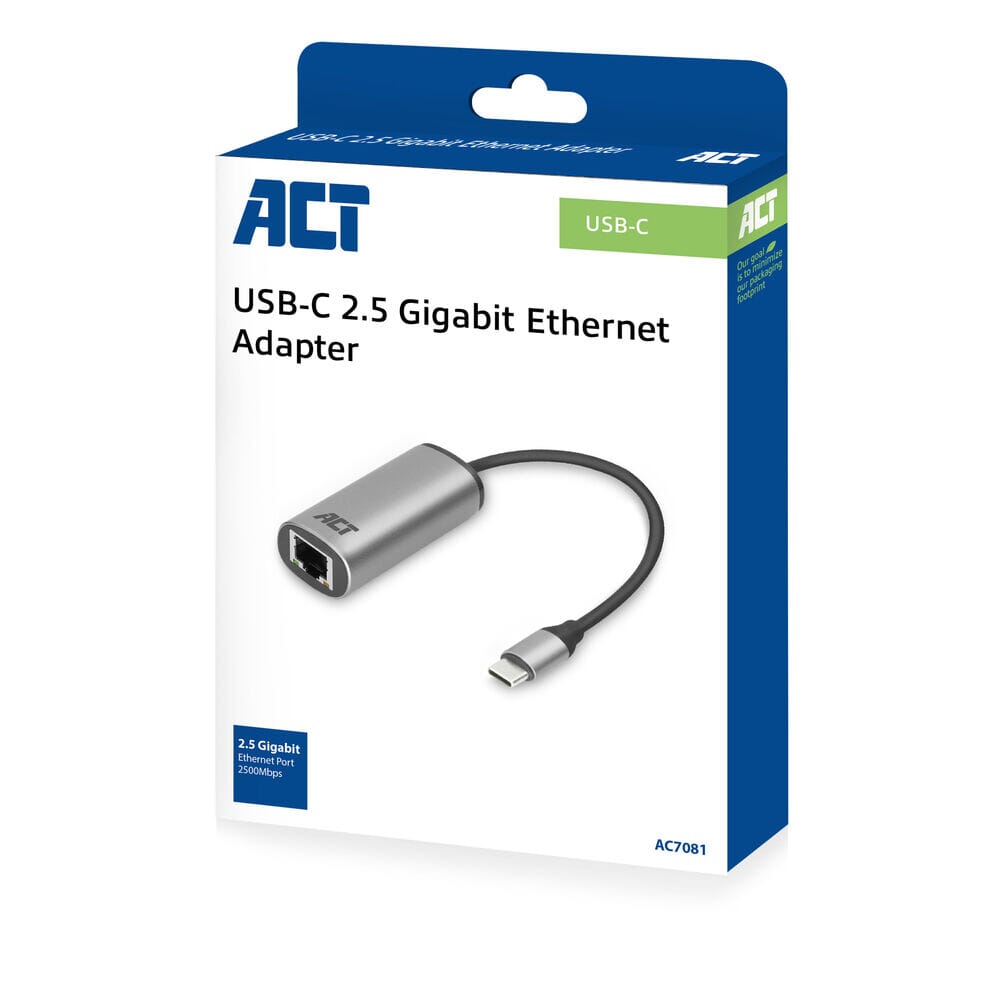 ACCETA USB-C a 2.5 Adaptador de Gigabit Ethernet