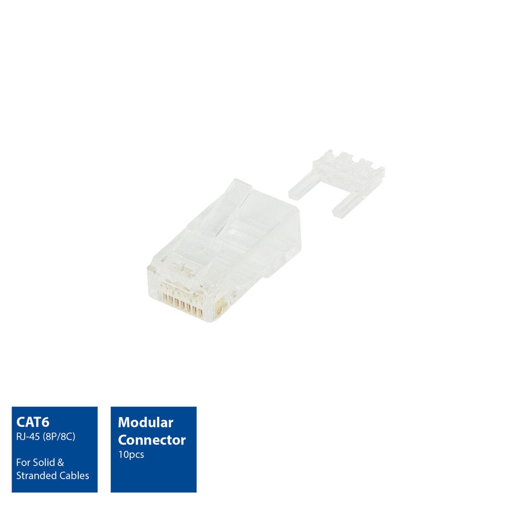 ACT UTP CAT6 Modulare Connector, RJ45, sacchetto zip