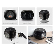 Act vierkante stekkerdoos (pdu) met 3 sockets type f 1,5m - afbeelding 7