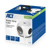 ACT Square Socket (PDU) con 3 enchufes tipo F 1.5m