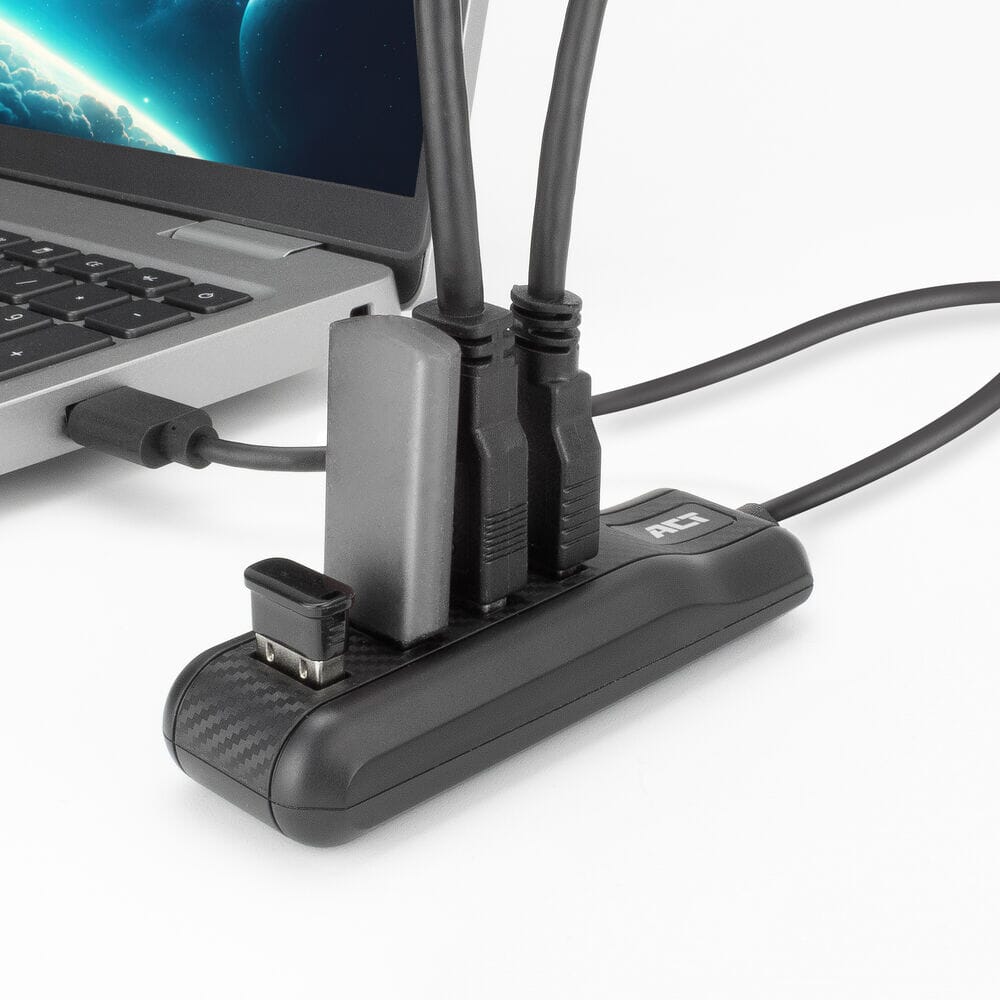 ACT USB-A HUB 3.0, 4 puertos USB-A