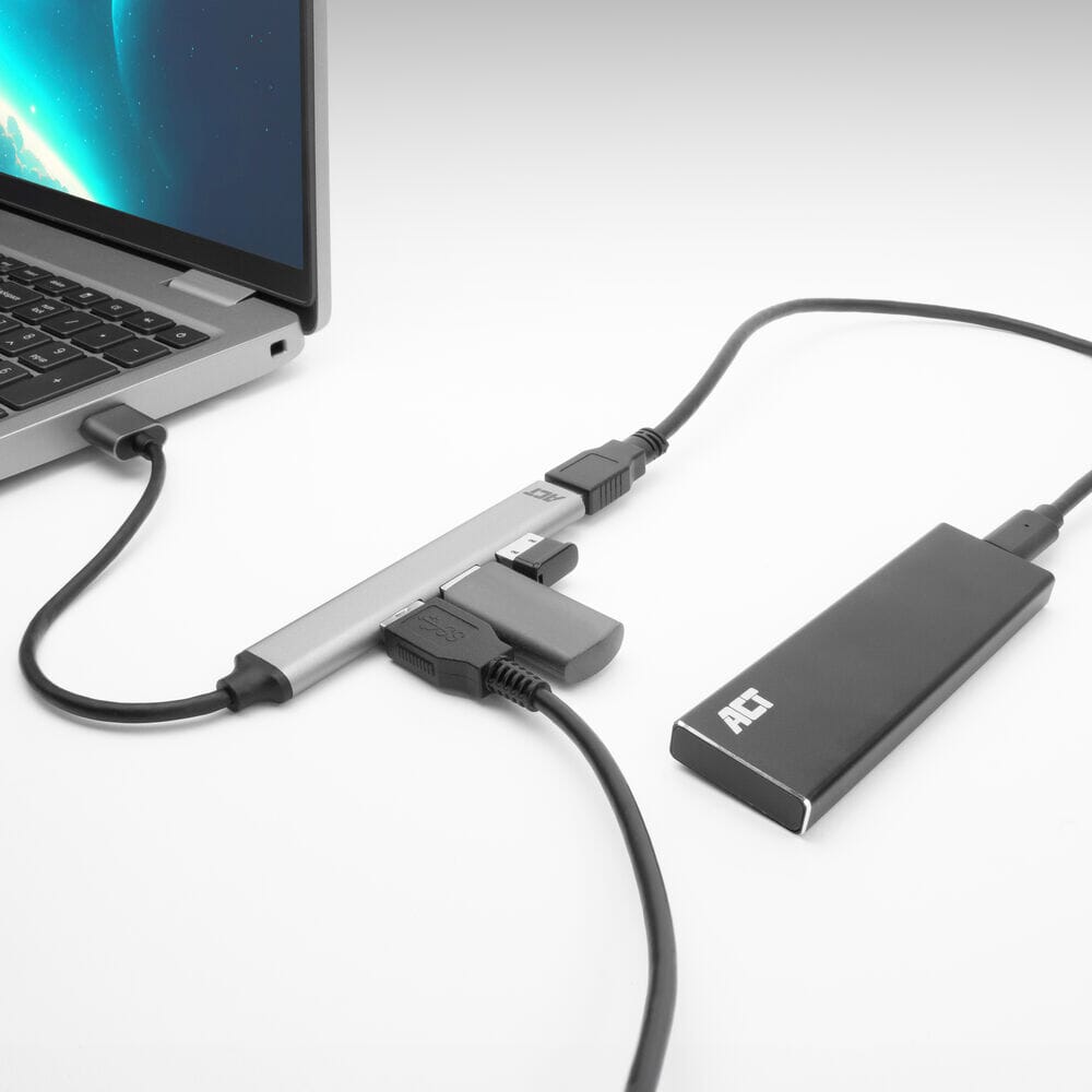 ACT USB-A Hub 3.0, 4 porta USB-A
