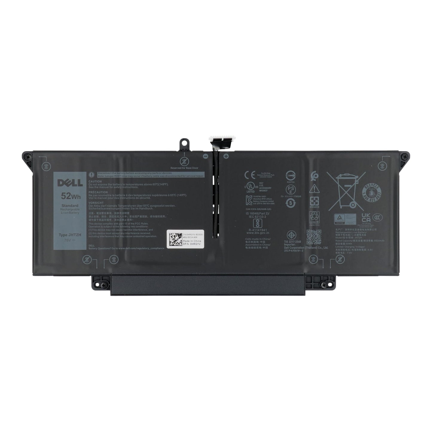 Batería de laptop de Dell 6500 mAh