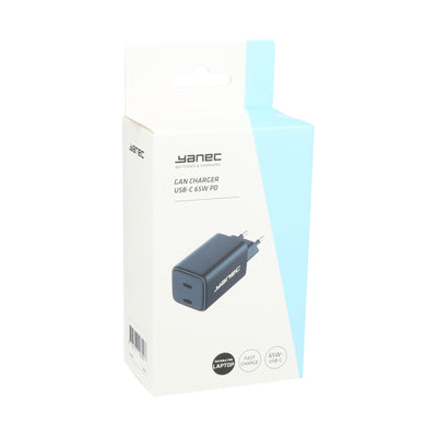 Yanec Compact Gan Charger USB-C 65W