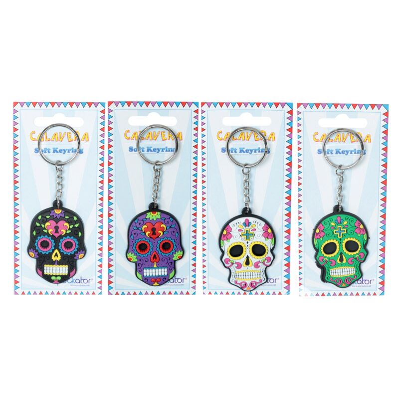 Slide de los Muertos Death Mexican Death Key Holder in PVC
