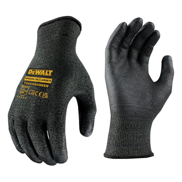 Guanto da taglio Dewalt dpg800l hppe | adatto per touchscreen - dpg800leu