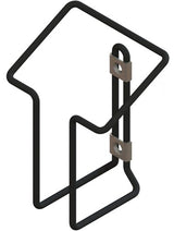 Steco Laderhouder mat zwart - afbeelding 1