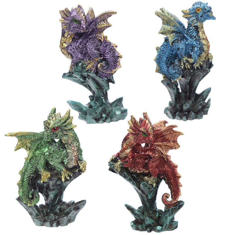 Incantesimo incubo drago - mini roccia cristallo