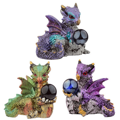 Elementos Dragon con esfera misteriosa