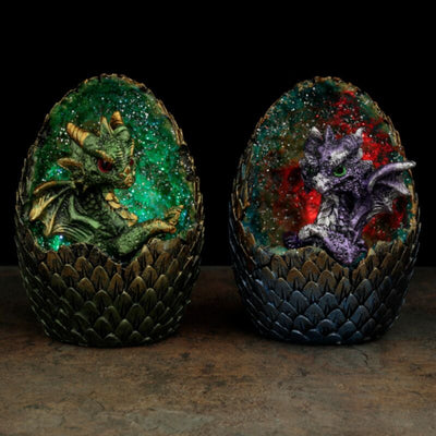 Elementos Huevo de cristal LED Dragon LED