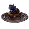 Elements baby draak keltische wierookhouder
