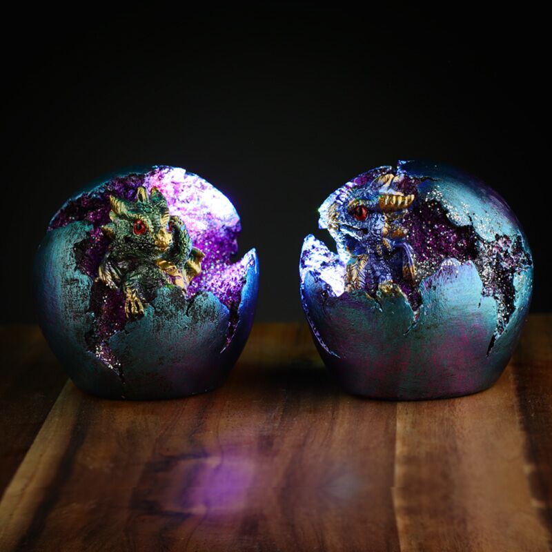 Baby Dragon Led Geode in arrivo Dragon Egg