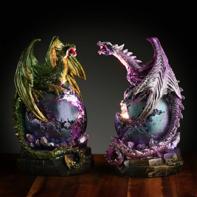 Dark Legends led geode plint drakei