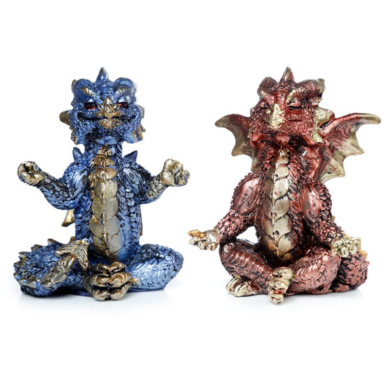 Elementos Dragón de iluminación de yoga