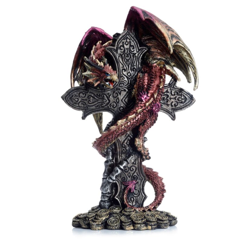 Dark Legends Celtic Cross Treasurer Dragon