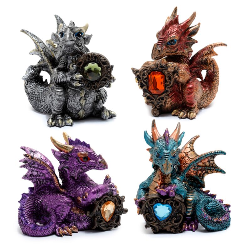 Elements Gemstone Protection Dragon