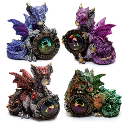 Elementos Gemstone Shield Dragon