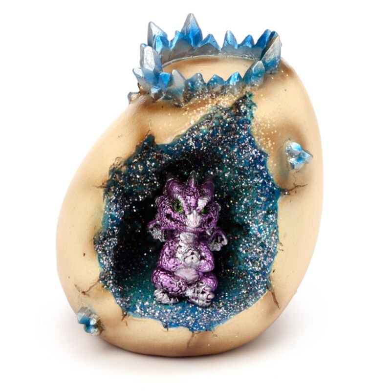 Elements Dragon Crystal Egg Porta del tealight