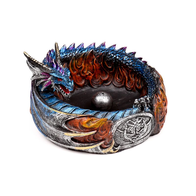 Dark Legends Circle of Fire Dragon Incenso Holder