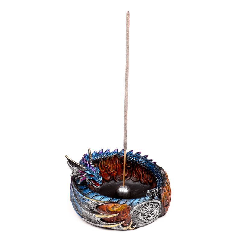 Dark Legends Circle of Fire Dragon Incenso Holder