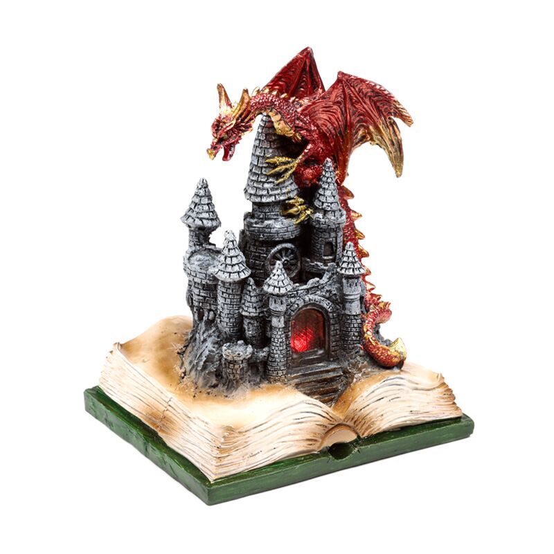 Legends oscuri a LED a LED incantato Castello da fiaba Dragone Earth