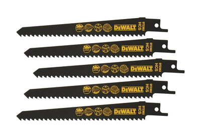 Accesorios dewalt hoja de sierra alternativa hcs 152x4.2mm madera y plástico, rápida con acabado fino - dt2362-qz