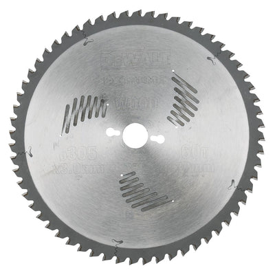 Accessori Dewalt lama per sega circolare 305x30x60t, dentatura alternata, negativa 5°, tacca 3,0mm - dt4331-qz