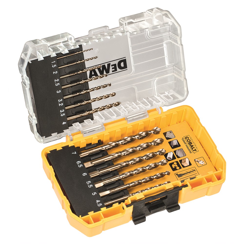 Dewalt accesorios hss taladro industrial para metal cobalto juego de 13 piezas - dt4968-qz