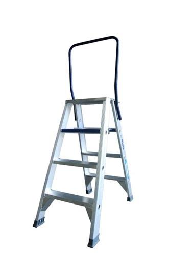 Escalera doble ASC dt-4 con soporte