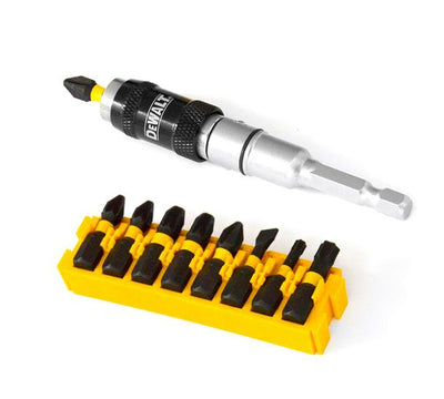 Imp dewalt accessoires act torsion 10-delige zwenkbare bithouder met schroefbits - dt70518t-qz
