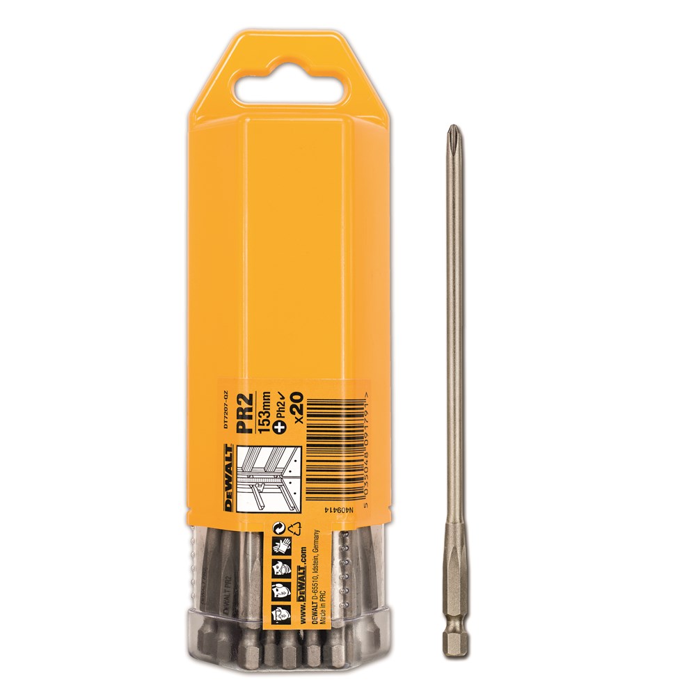 Dewalt accessori pr2 punta a vite per dcf6201 - dt7207-qz
