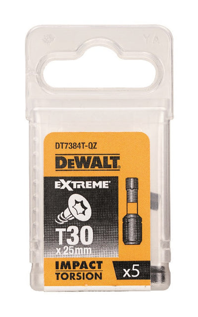 Accessori dewalt act torsione 25mm torx t30 - dt7384t-qz