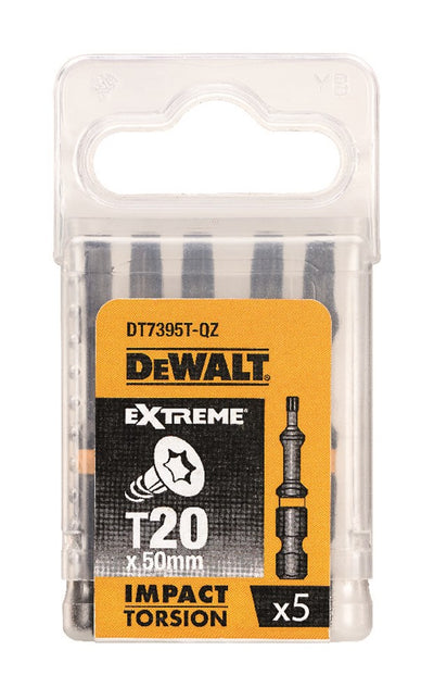 Dewalt accessoires impact torsion 50mm torx t20 - dt7395t-qz