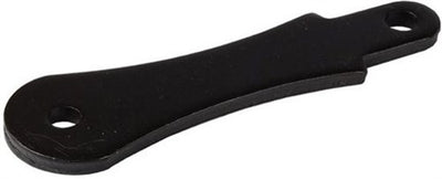 Piastra di bloccaggio del parabrezza per mini alluminio yepp nero