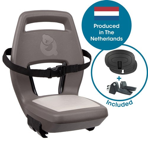 Sedile posteriore Qibbel junior 6+ bagagli bumage black marrone chiaro