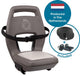 Sedile posteriore Qibbel junior 6+ bagagli bumage black marrone chiaro