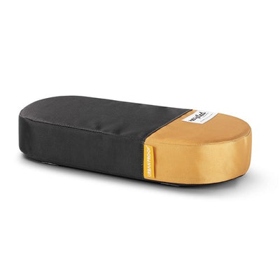Cuscino cuscino per bagagli riciclato 38 cm giallo grigio