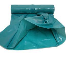 Sacco spazzatura blu 70x110 25mu (rotolo 25 pz.)
