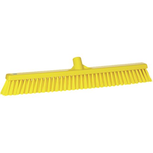 Spazzatrice combinata Vikan 600mm gialla