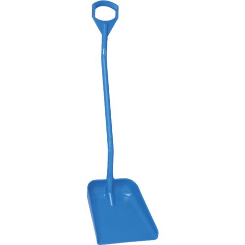 Pala igienica Vikan blu con manico extra lungo 130 cm e lama larga 38x34