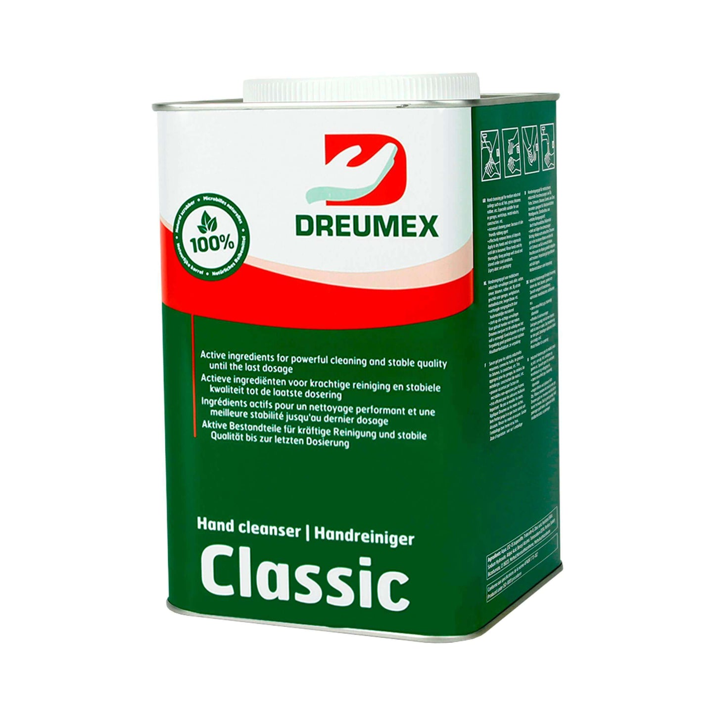 Jabón Dreumex estaño rojo 4,5 ltr clásico