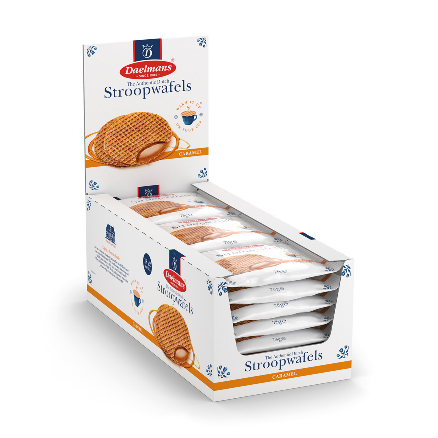 Waffle allo sciroppo per distributore automatico Daelmans (36x 2 pezzi)