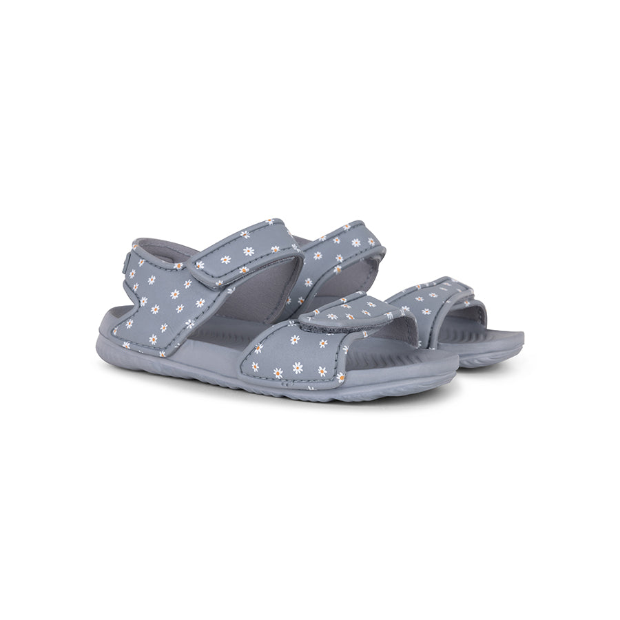Flor de margarita | Sandalias azules - Tamaño 19-29