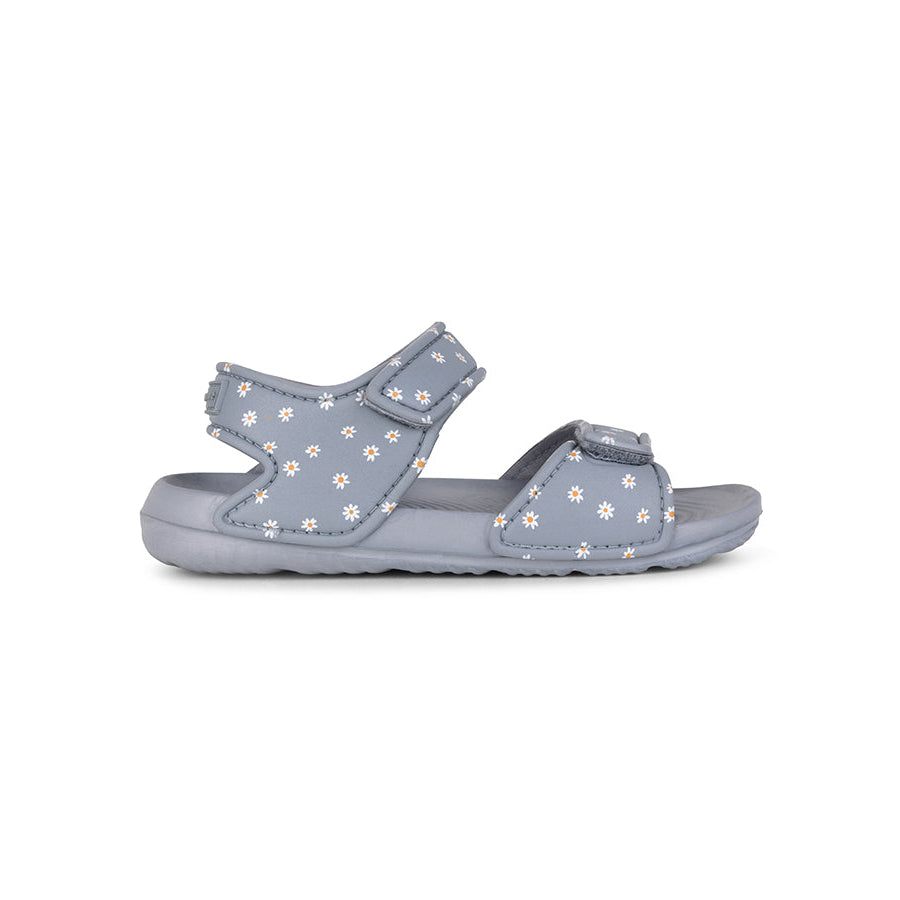 Flor de margarita | Sandalias azules - Tamaño 19-29