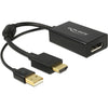 Adaptador de Delock HDMI -> DisplayPort 1.2