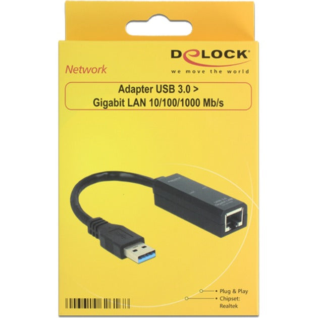 DeLOCK Adapter USB 3.0 > Gigabit LAN