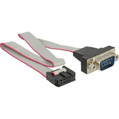 DeLOCK Cable RS-232 Serial pin header female naar DB9 mal