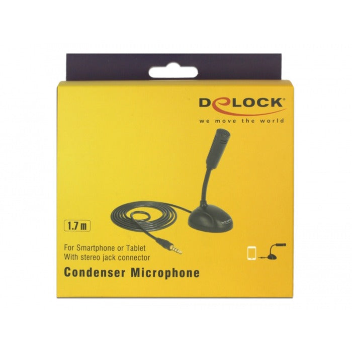 DeLOCK Condensator microfoon