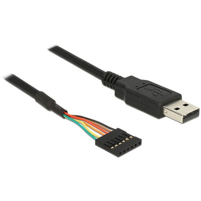 DeLOCK Converter USB 2.0 male > TTL 6-Pin pin header fema