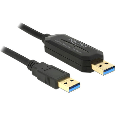 DeLOCK Data Link + KM Switch USB 3.0 > USB 3.0